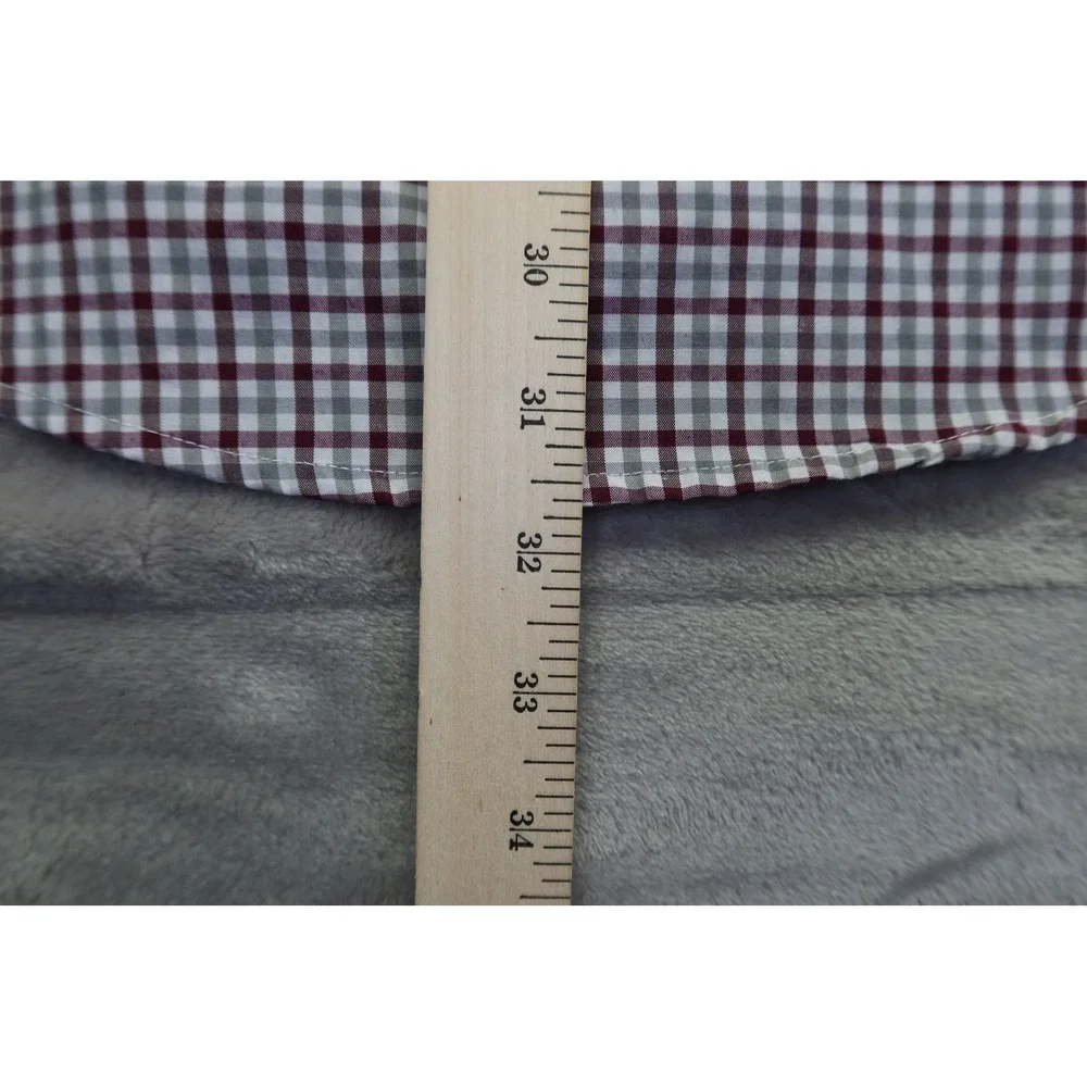 University of South Carolina Gamecocks Gingham Button Down Shirt Men's L - Picture 8 of 8